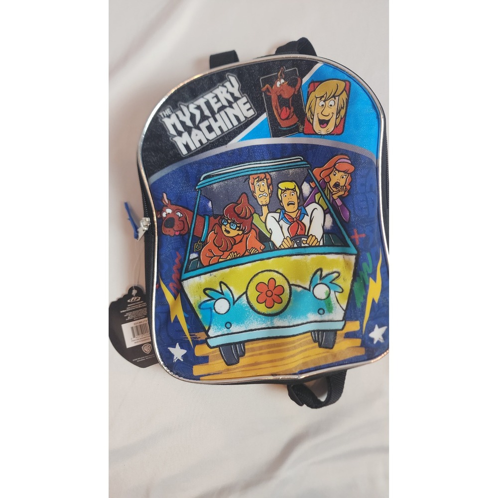 Scooby-Doo Mystery Machine Mini Backpack Blue Black SDCMK3TV New with Play Pack